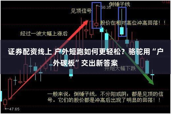 证券配资线上 户外短跑如何更轻松？骆驼用“户外碳板”交出新答案
